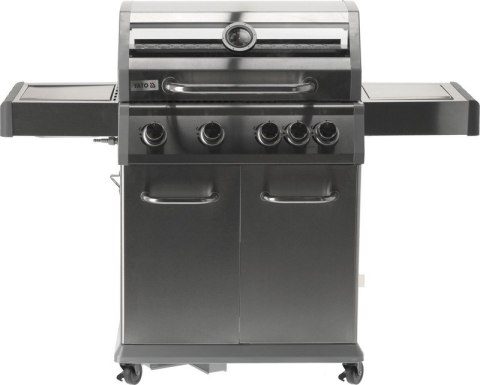 GRILL GAZOWY 4+1 STAL NIERDZEWNA 14.2KW, Z SZYBĄ GRILL GAZOWY 4+1 STAL NIERDZEWNA 14.2KW, Z SZYBĄ