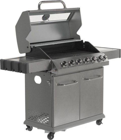 GRILL GAZOWY 6+1 STAL NIERDZEWNA 20.5KW, Z SZYBĄ GRILL GAZOWY 6+1 STAL NIERDZEWNA 20.5KW, Z SZYBĄ