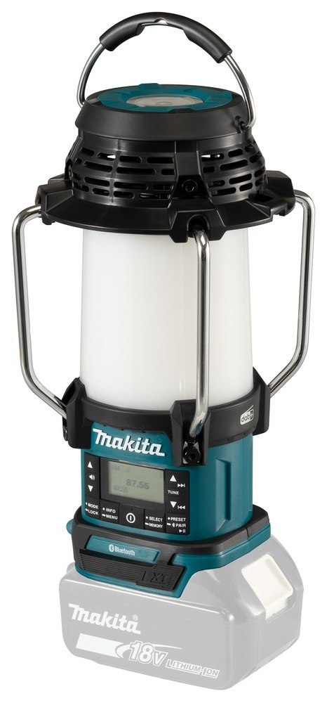 ODBIORNIK RADIOWY Z LAMPĄ I LATARKĄ 18V AM/FM/DAB BLUETOOTH ODBIORNIK RADIOWY Z LAMPĄ I LATARKĄ 18V AM/FM/DAB BLUETOOTH