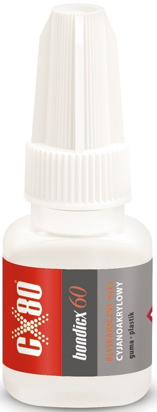 KLEJ CYJANOAKRYLOWY BONDICX 60 GEL 5G KLEJ CYJANOAKRYLOWY BONDICX 60 GEL 5G