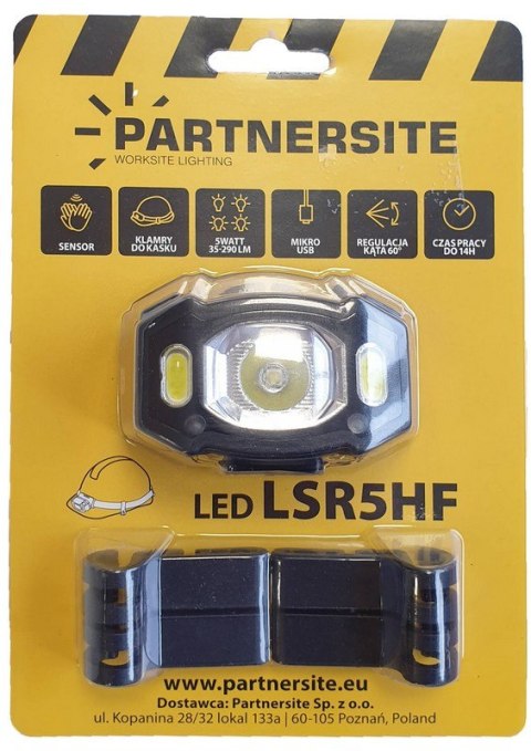 LATARKA CZOŁOWA AKUMULATOROWA USB LSR5HF LATARKA CZOŁOWA AKUMULATOROWA USB LSR5HF