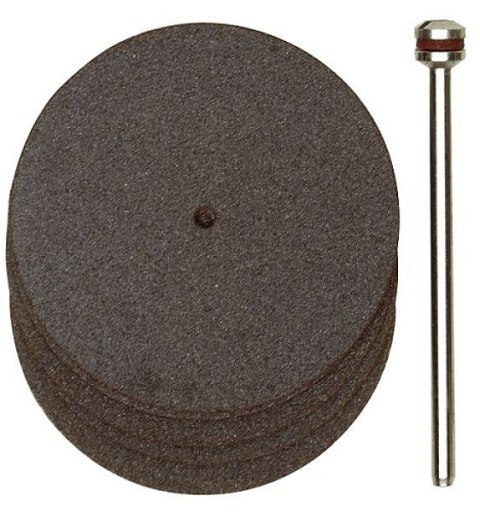 TARCZA KORUNDOWA 38MM, 5SZT. + TRZPIEŃ TARCZA KORUNDOWA 38MM, 5SZT. + TRZPIEŃ