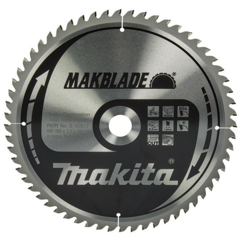 PIŁA SPIEKOWA DO DREWNA MAKBLADE 305*30MM 60Z PIŁA SPIEKOWA DO DREWNA MAKBLADE 305*30MM 60Z