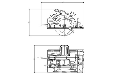 PILARKA TARCZOWA KS 55 FS 1200W PILARKA TARCZOWA KS 55 FS 1200W
