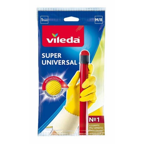 VILEDA RĘKAWICE GUMOWE SUPER GRIP ROZMIAR M VILEDA RĘKAWICE GUMOWE SUPER GRIP ROZMIAR M
