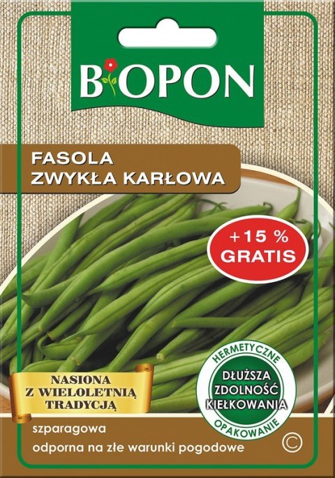 FASOLA ZWYKŁA KARŁOWA. BONA 0.25G FASOLA ZWYKŁA KARŁOWA. BONA 0.25G