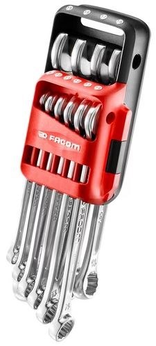ZESTAW KLUCZY PŁASKO-OCZKOWYCH 8-19MM, 10SZT. ZESTAW KLUCZY PŁASKO-OCZKOWYCH 8-19MM, 10SZT.