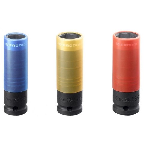 ZESTAW NASADEK UDAROWYCH WZMOCNIONYCH 1/2'', 17-21MM ZESTAW NASADEK UDAROWYCH WZMOCNIONYCH 1/2'', 17-21MM