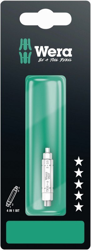BIT 4W1 9507 SB, NA BLISTRZE, 2.5,5,6,TX25 X 37 MM BIT 4W1 9507 SB, NA BLISTRZE, 2.5,5,6,TX25 X 37 MM