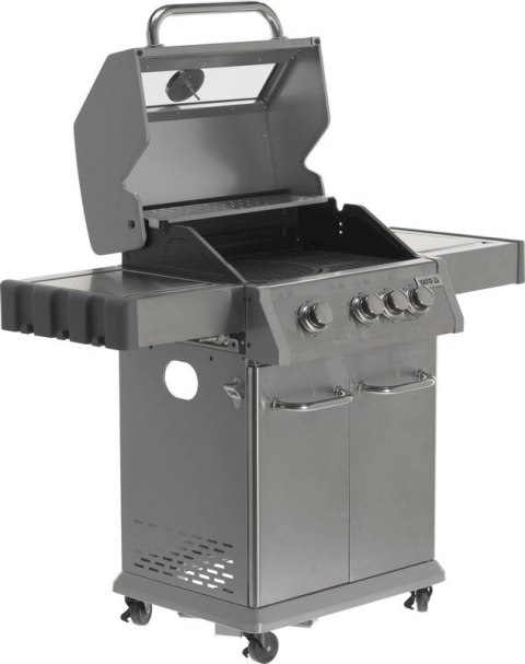 GRILL GAZOWY 3+1 STAL NIERDZEWNA 11.5KW, SZYBA GRILL GAZOWY 3+1 STAL NIERDZEWNA 11.5KW, SZYBA