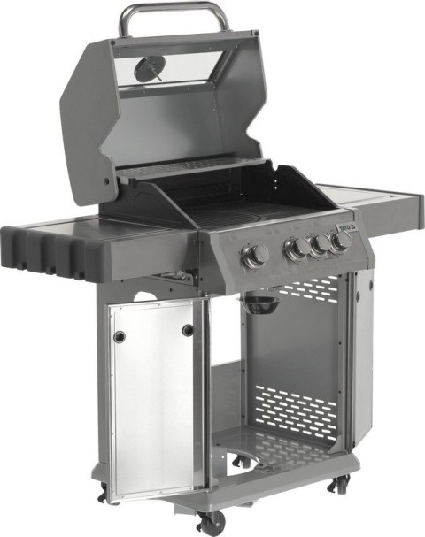 GRILL GAZOWY 3+1 STAL NIERDZEWNA 11.5KW, SZYBA GRILL GAZOWY 3+1 STAL NIERDZEWNA 11.5KW, SZYBA