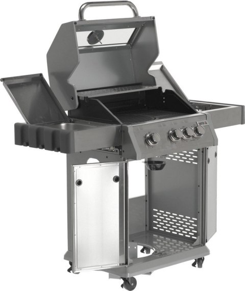 GRILL GAZOWY 3+1 STAL NIERDZEWNA 11.5KW, SZYBA GRILL GAZOWY 3+1 STAL NIERDZEWNA 11.5KW, SZYBA