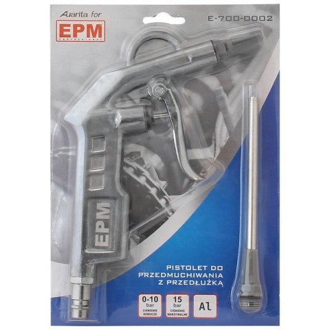 PISTOLET DO PRZEDMUCHIWANIA Z PRZEDŁUŻKĄ PISTOLET DO PRZEDMUCHIWANIA Z PRZEDŁUŻKĄ