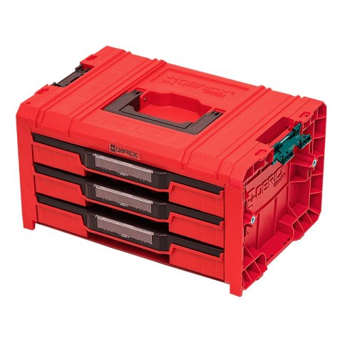SKRZYNKA NARZĘDZIOWA QBRICK PRO DRAWER 3 TOOLBOX 2.0EXP.RED SKRZYNKA NARZĘDZIOWA QBRICK PRO DRAWER 3 TOOLBOX 2.0EXP.RED