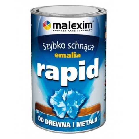 SZYBKO SCHNĄCA EMALIA ALKIDOWA RAPID 9006 ALUMINIOWA 0,7L SZYBKO SCHNĄCA EMALIA ALKIDOWA RAPID 9006 ALUMINIOWA 0,7L