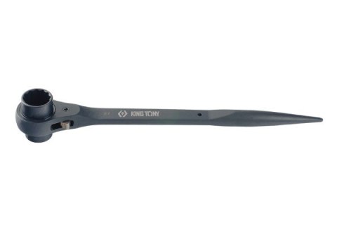 DWUSTRONNY KLUCZ NASADKOWY Z GRZECHOTKĄ 19*24MM, DŁ. 365MM DWUSTRONNY KLUCZ NASADKOWY Z GRZECHOTKĄ 19*24MM, DŁ. 365MM