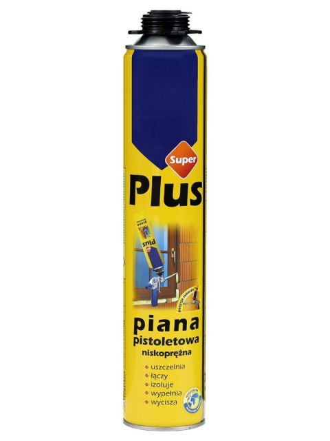 PIANKA PISTOLETOWA SUPER PLUS 750ML WIELOSEZONOWA PIANKA PISTOLETOWA SUPER PLUS 750ML WIELOSEZONOWA