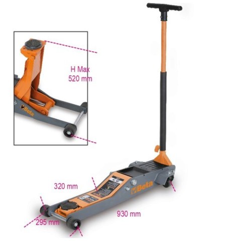 PODNOŚNIK HYDRAULICZNY DŁUGI 2T PODNOŚNIK HYDRAULICZNY DŁUGI 2T