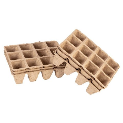 ROZSADNIKI TORFOWE (3*4 OTWORY) 16*12*4.5 CM, 5 SZTUK ROZSADNIKI TORFOWE (3*4 OTWORY) 16*12*4.5 CM, 5 SZTUK
