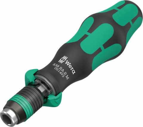 RĘKOJEŚĆ Z UCHWYTEM DO GROTÓW 838 RA-R,FUNKCJA GRZECH. 1/4'' RĘKOJEŚĆ Z UCHWYTEM DO GROTÓW 838 RA-R,FUNKCJA GRZECH. 1/4''