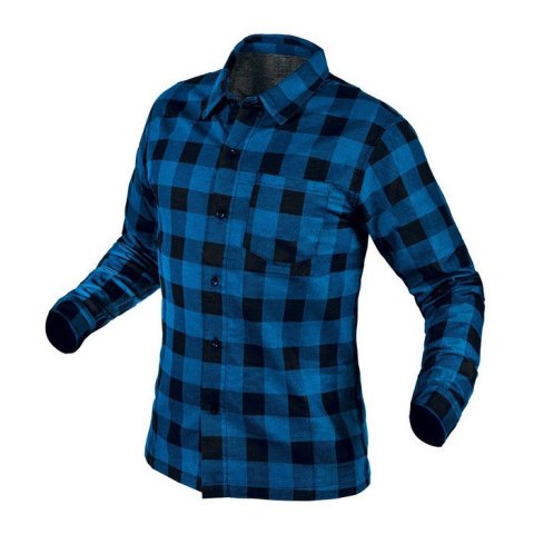 KOSZULA FLANELOWA GRANATOWA ROZMIAR XXXL KOSZULA FLANELOWA GRANATOWA ROZMIAR XXXL