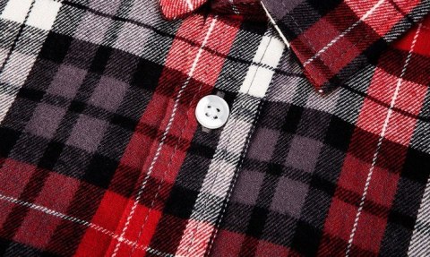 KOSZULA FLANELOWA KRATA CZERWONO-CZARNO-BIAŁA ROZMIAR M KOSZULA FLANELOWA KRATA CZERWONO-CZARNO-BIAŁA ROZMIAR M
