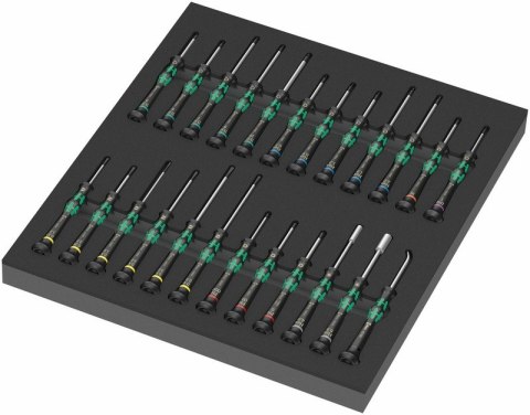 WKŁADKA PIANKOWA 9715 ZESTAW WKRĘTAKÓW KRAFTFORM MICRO 24CZ. WKŁADKA PIANKOWA 9715 ZESTAW WKRĘTAKÓW KRAFTFORM MICRO 24CZ.