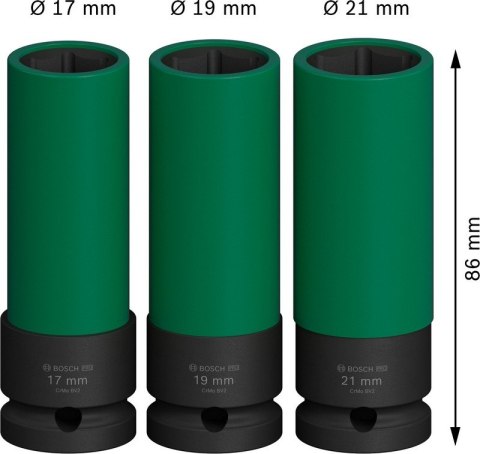 ZESTAW KLUCZY NASADOWYCH 1/2'' XL PRO S 3SZT. ZESTAW KLUCZY NASADOWYCH 1/2'' XL PRO S 3SZT.