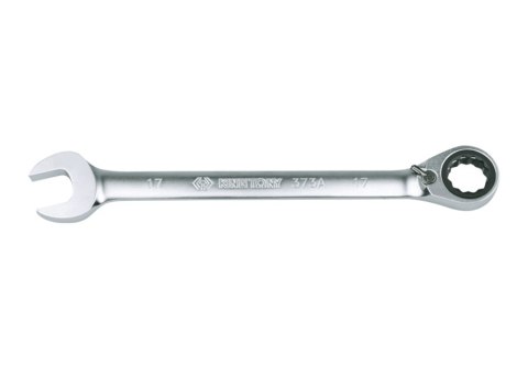 KLUCZ PŁASKO-OCZKOWY Z GRZECHOTKĄ DWUKIER.72 ZĘBY 226*17MM KLUCZ PŁASKO-OCZKOWY Z GRZECHOTKĄ DWUKIER.72 ZĘBY 226*17MM