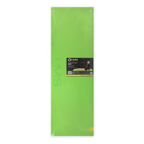 Mata fitness klubowa z otworami HMS Premium MFK03 Green-Black