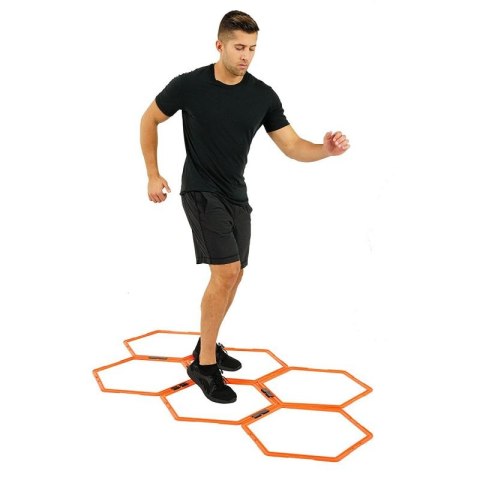 Koła koordynacyjne łączone Hexa hoops 6szt. Yakimasport 100268 Koła koordynacyjne łączone Hexa hoops 6szt. Yakimasport 100268