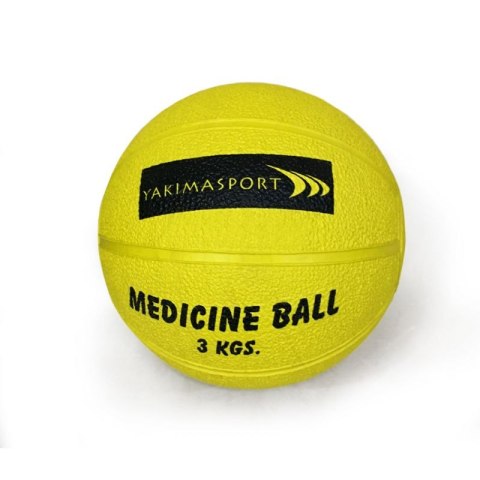 Piłka lekarska Yakimasport 3kg 100267 Piłka lekarska Yakimasport 3kg 100267