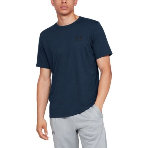 Koszulka Under Armour Sportstyle Left Chest SS M 1326799-408 Koszulka Under Armour Sportstyle Left Chest SS M 1326799-408