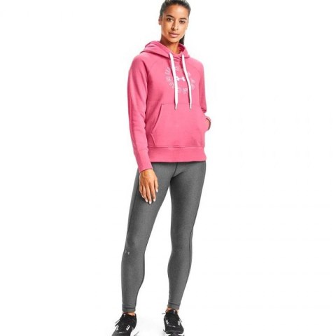 Bluza sportowa Under Armour Rival Fleece Metallic Hoodie W 1356323 668 Bluza sportowa Under Armour Rival Fleece Metallic Hoodie W 1356323 668