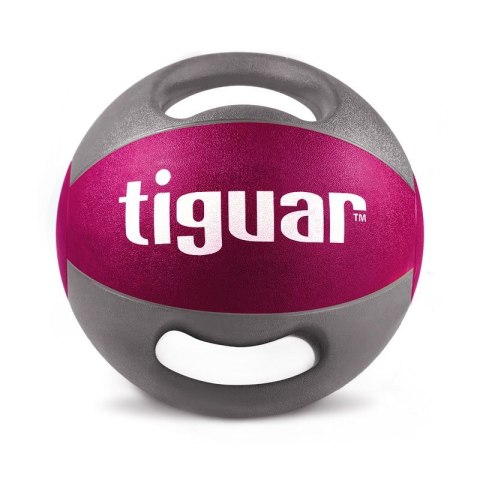 Piłka lekarska z uchwytami tiguar 5 kg TI-PLU005 Piłka lekarska z uchwytami tiguar 5 kg TI-PLU005