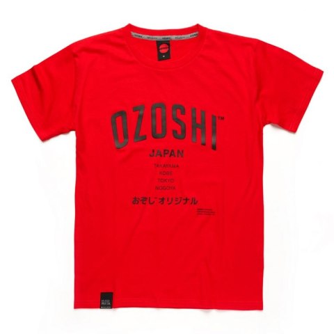 Koszulka Ozoshi Atsumi M Tsh czerwona O20TS007 Koszulka Ozoshi Atsumi M Tsh czerwona O20TS007