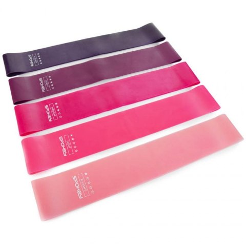 Zestaw gum do ćwiczeń Spokey 5 szt. 928944 Zestaw gum do ćwiczeń Spokey 5 szt. 928944