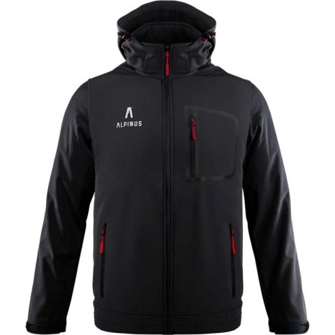 Kurtka Softshell Alpinus Stenshuvud czarna BR43371 Kurtka Softshell Alpinus Stenshuvud czarna BR43371