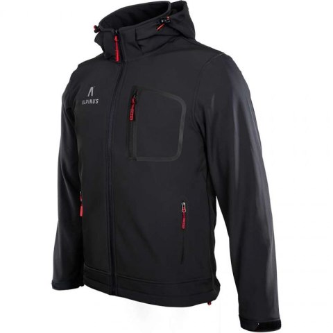 Kurtka Softshell Alpinus Stenshuvud czarna BR43371 Kurtka Softshell Alpinus Stenshuvud czarna BR43371