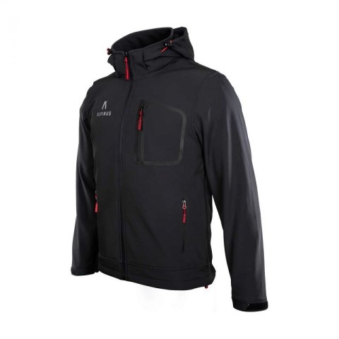 Kurtka Softshell Alpinus Stenshuvud czarna BR43371 Kurtka Softshell Alpinus Stenshuvud czarna BR43371