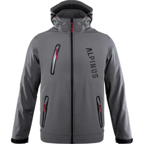 Kurtka softshell Alpinus Denali szara M BR43386 Kurtka softshell Alpinus Denali szara M BR43386