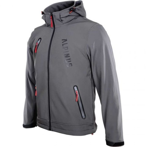 Kurtka softshell Alpinus Denali szara M BR43386 Kurtka softshell Alpinus Denali szara M BR43386