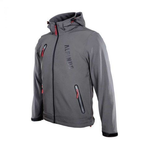 Kurtka softshell Alpinus Denali szara M BR43386 Kurtka softshell Alpinus Denali szara M BR43386