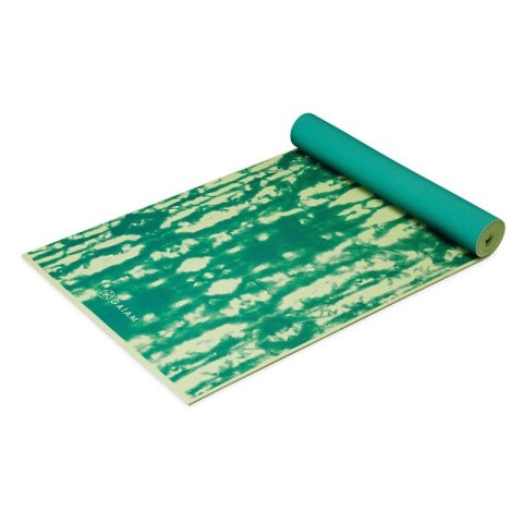 Mata do Jogi dwustronna GAIAM Turquoise Lotus 6 MM 62344