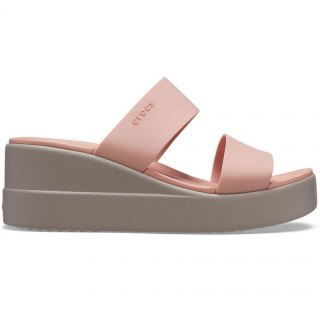 Klapki Crocs Brooklyn Mid Wedge W 206219 6RL