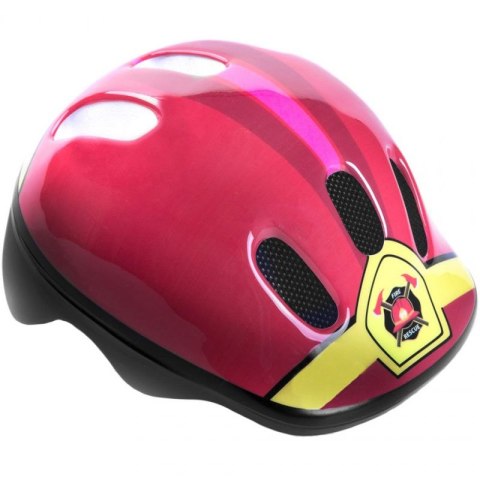 Kask rowerowy Spokey Biker 6 Fireman Jr 940656 Kask rowerowy Spokey Biker 6 Fireman Jr 940656