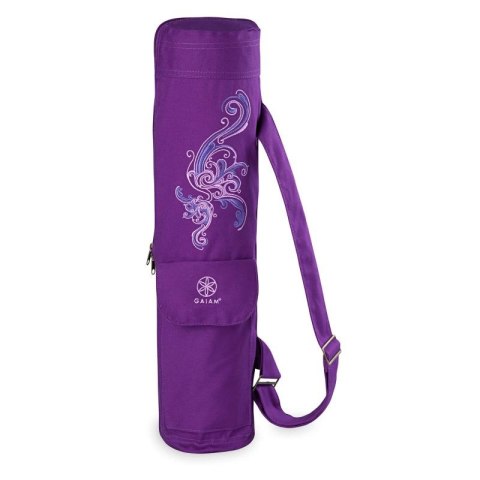 GAIAM POKROWIEC Z PASKIEM NA MATĘ DEEP PLUM 61338 GAIAM POKROWIEC Z PASKIEM NA MATĘ DEEP PLUM 61338