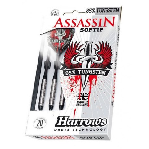Rzutki Harrows Assassin 85% Softip HS-TNK-000013252 Rzutki Harrows Assassin 85% Softip HS-TNK-000013252