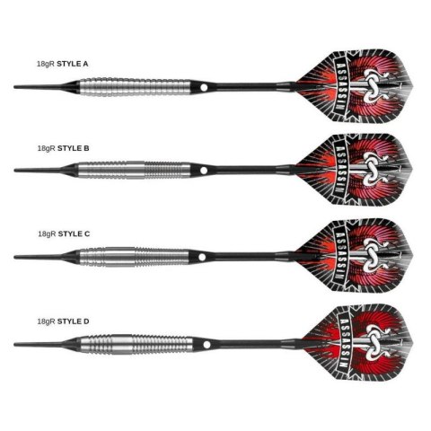 Rzutki Harrows Assassin 85% Softip HS-TNK-000013252 Rzutki Harrows Assassin 85% Softip HS-TNK-000013252