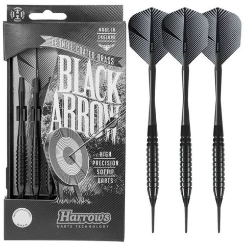 Rzutki Harrows Black Arrow Softip HS-TNK-000013120 Rzutki Harrows Black Arrow Softip HS-TNK-000013120